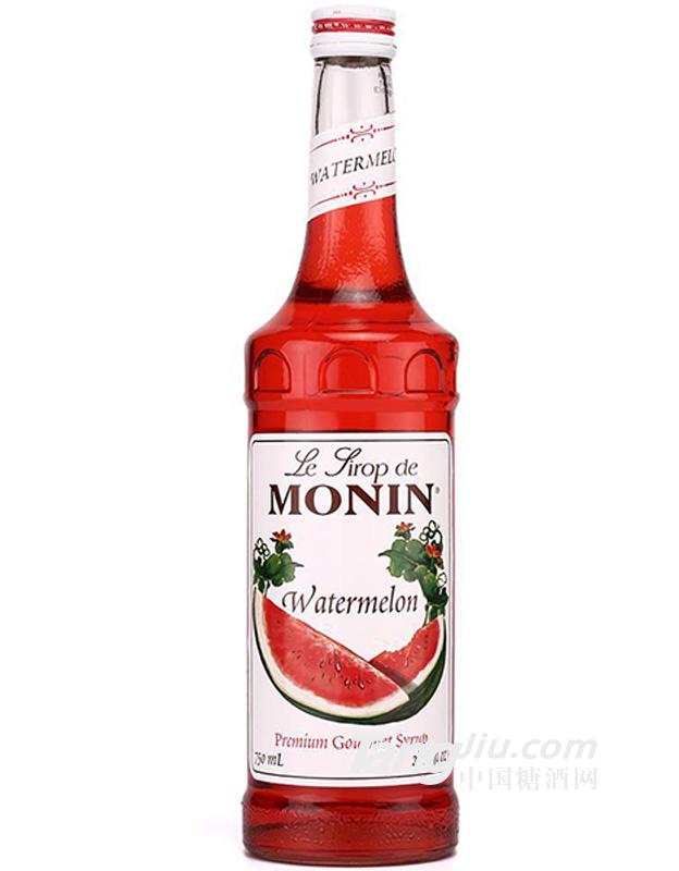 马来西亚进口 MONIN莫林西瓜风味糖浆700ml