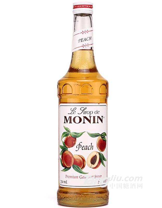 马来西亚 莫林风味水蜜桃糖浆MONIN 700ml