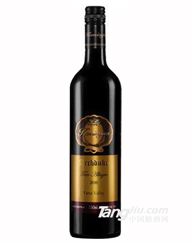 2010肯辛顿雅拉谷三重奏红葡萄酒