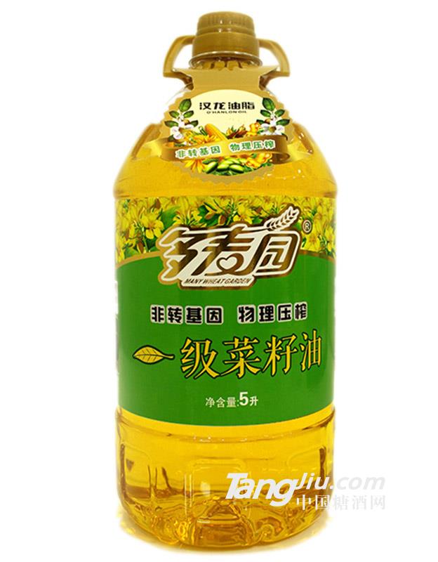 多麦园一级菜籽油5L
