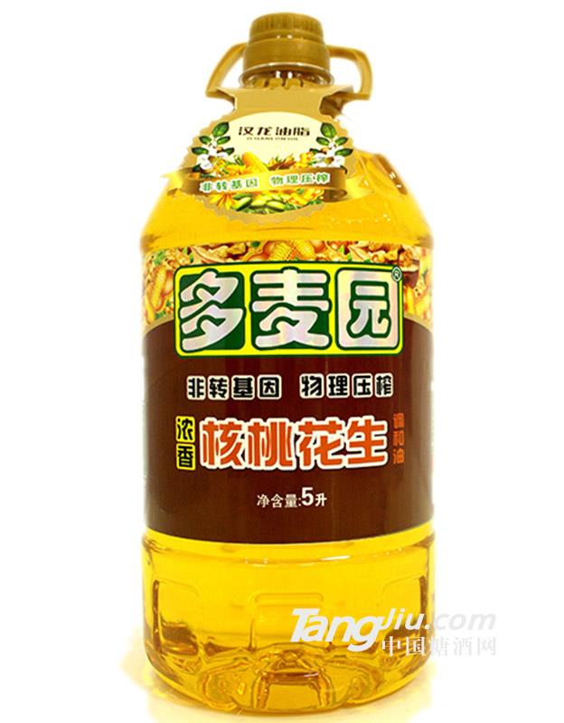 多麦园核桃花生调和油-5L