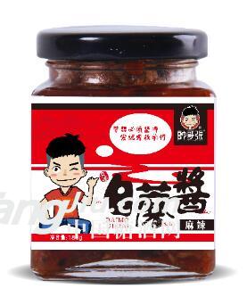 帅哥张麻辣白蘑酱180g