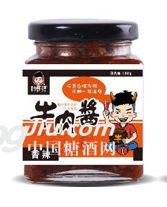 帅哥张香辣牛肉酱180g