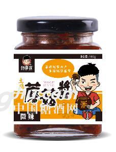 帅哥张土鸡蘑菇酱180g