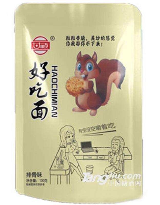 甘顺好吃面排骨味130g