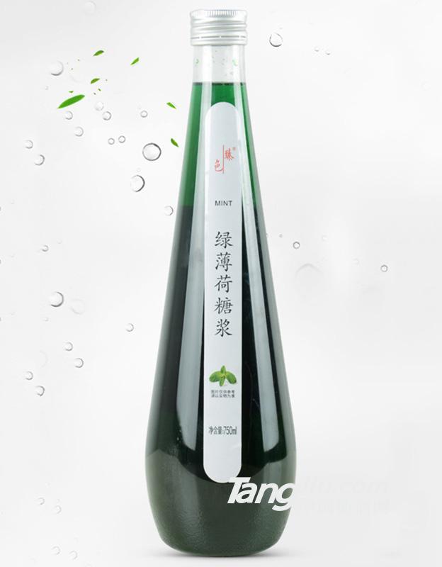 浩恩奉仕臻色绿薄荷风味糖浆750ml