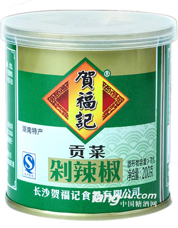 贺福记贡菜剁椒200g