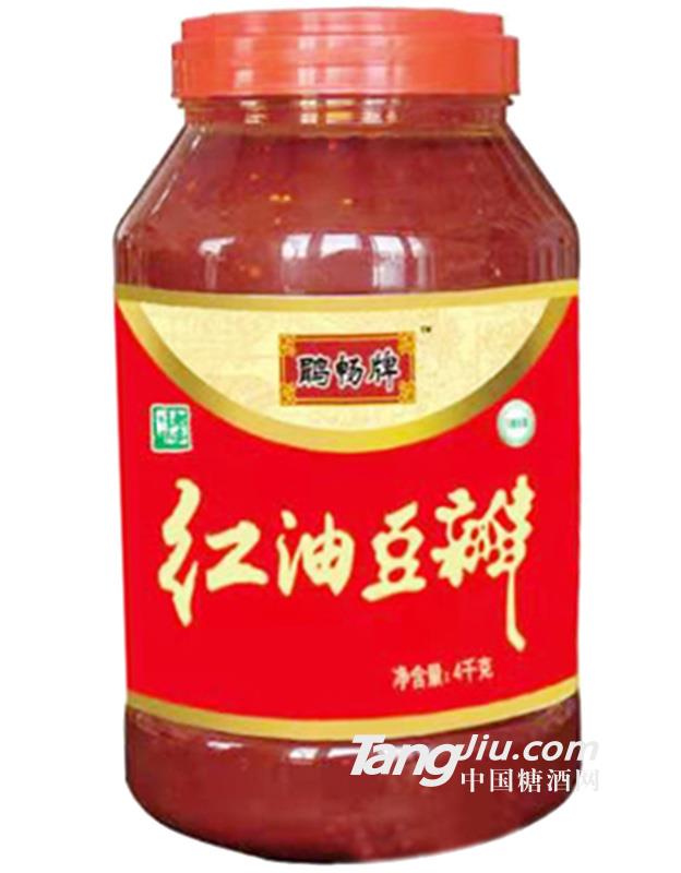 鹃畅牌红油豆瓣4千克