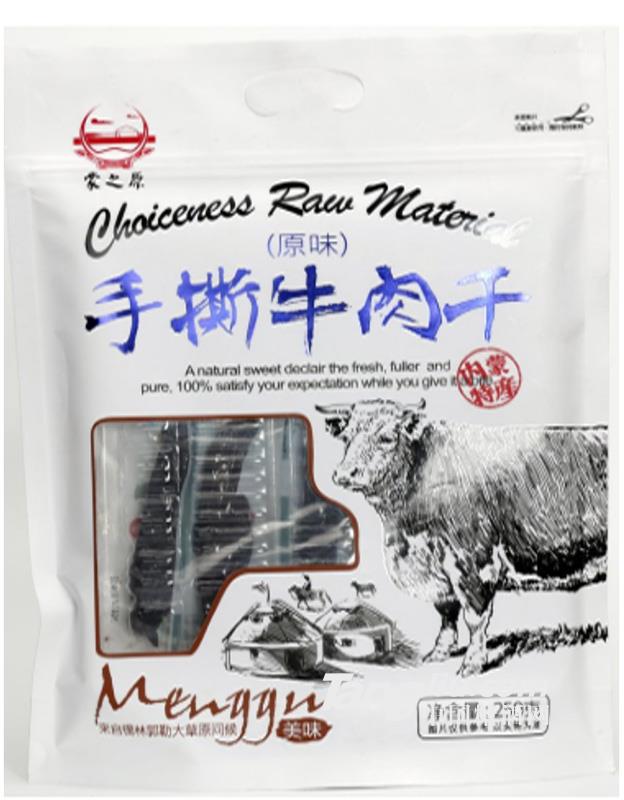 蒙之原手撕牛肉原味500g