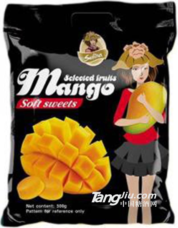 芒果爆浆软糖200g
