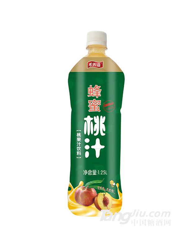 禾养道蜂蜜桃汁饮料1.25L