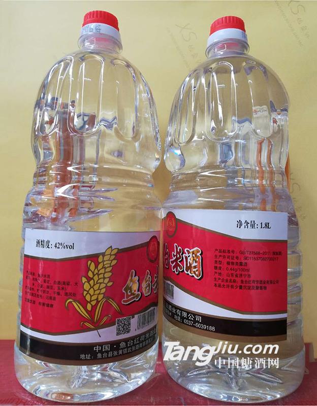 鱼台米酒42度1.8L
