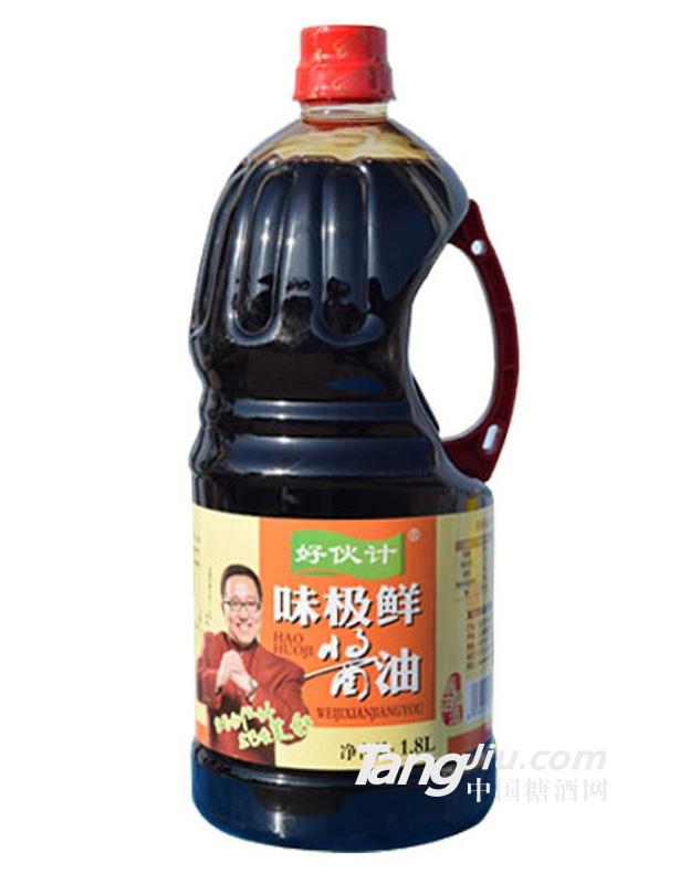 好伙计味极鲜酱油-1.8L