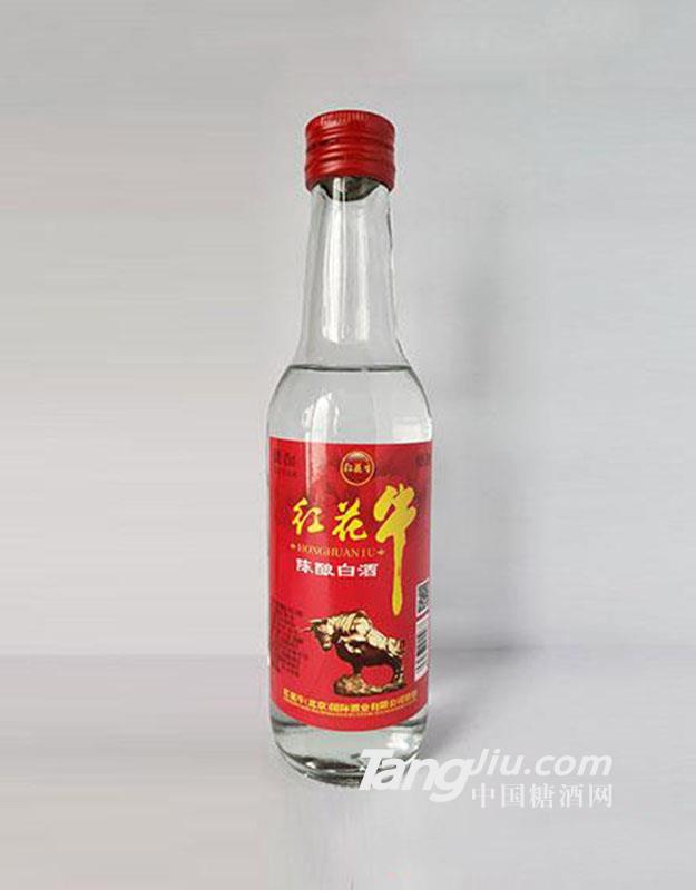 红花牛陈酿白酒方瓶42度260ml