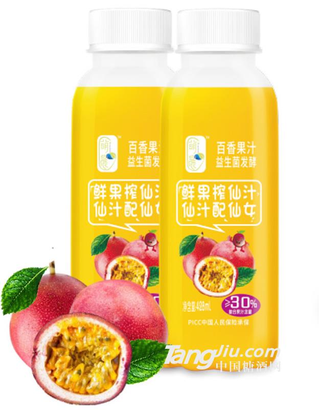 萌晨 益生菌发酵百香果汁428ml