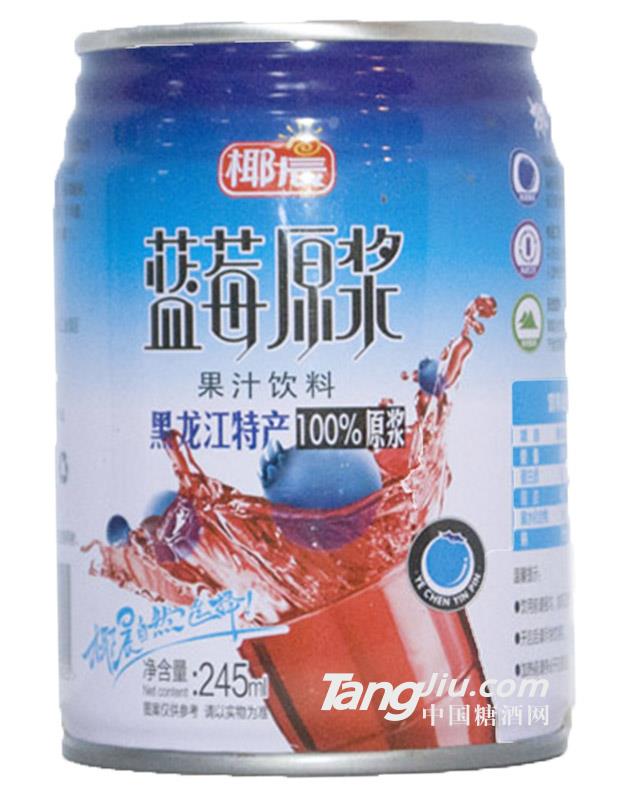 椰晨蓝莓原浆245ml