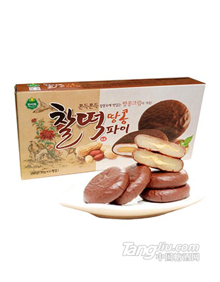 韩美禾巧克力花生打糕韩国传统打糕186g