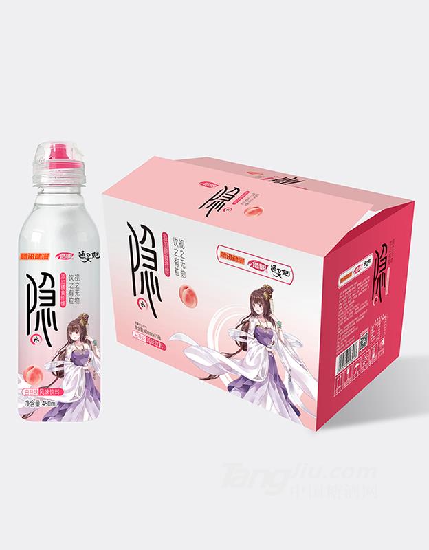 白桃隐水风味饮料450mL