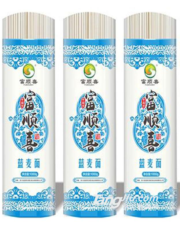 富顺喜中国梦纸包蓝麦挂面