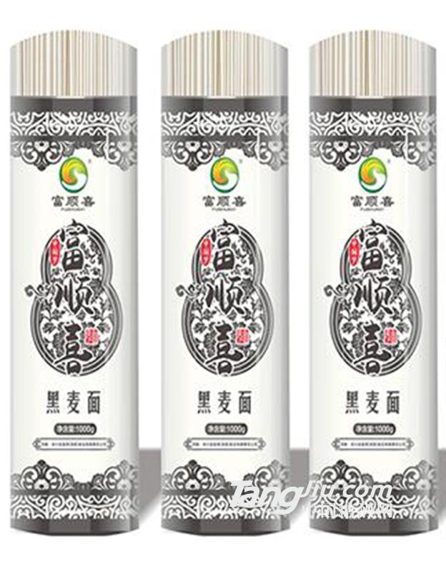 富顺喜中国梦纸包黑麦挂面