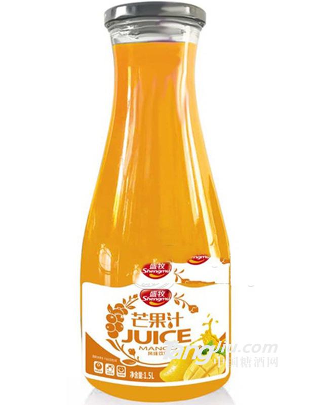 盛牧芒果汁饮料1.5L