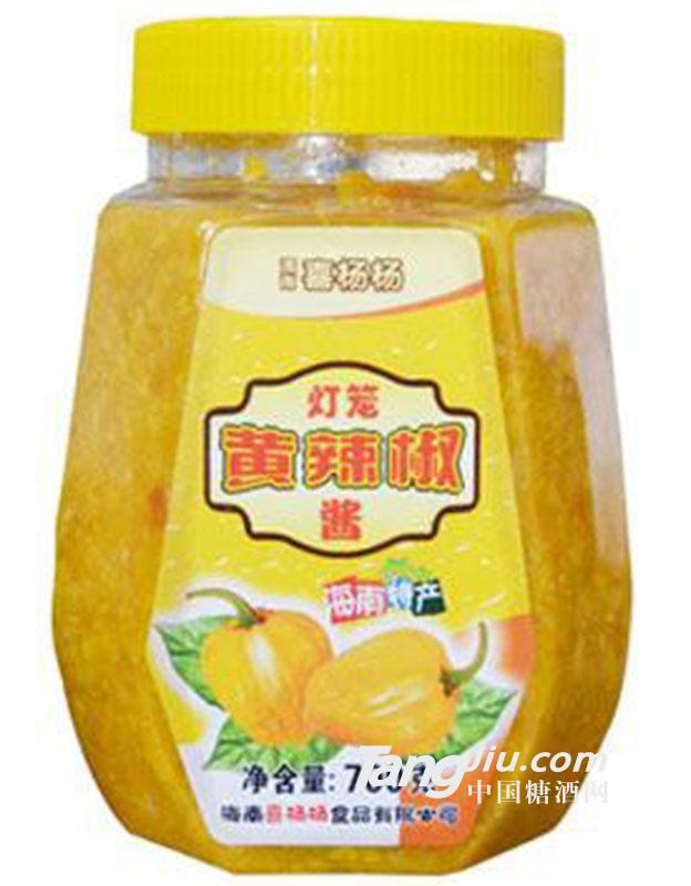 喜杨杨灯笼黄辣椒酱700g