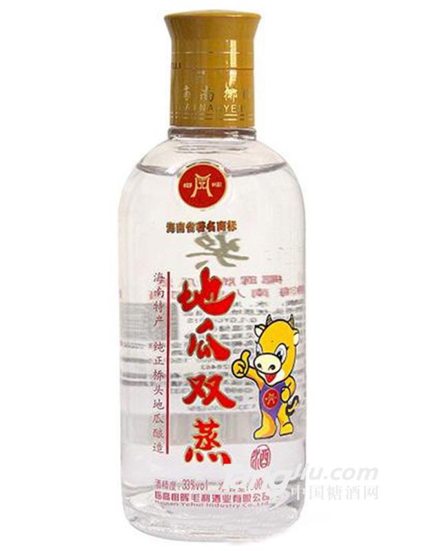 地瓜双蒸酒33度300ml