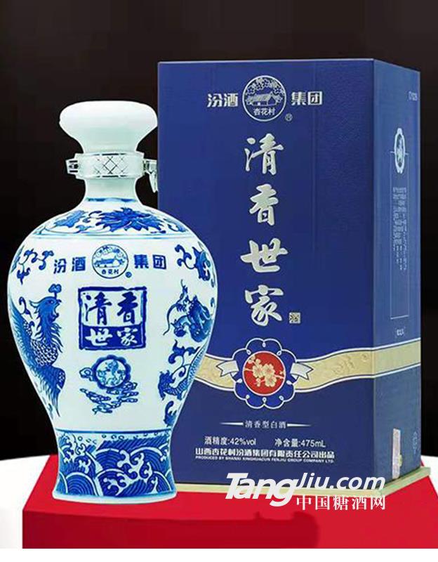 银龙凤清香世家酒42度475ml 