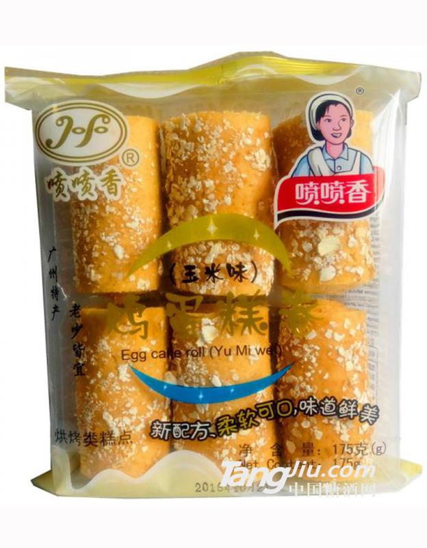 喷喷香175g玉米味鸡蛋糕卷