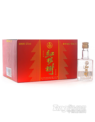 五粮液红杉树小酒52°