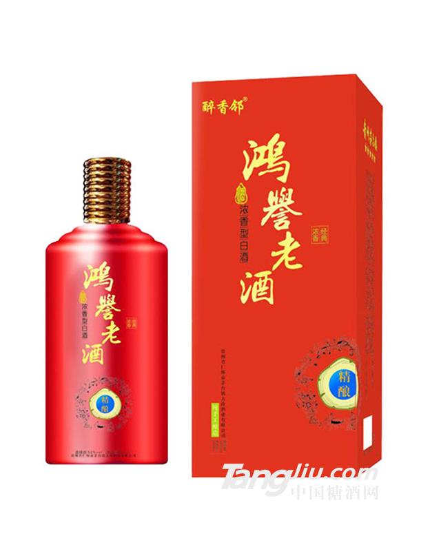 鸿誉精酿浓香型白酒500ml