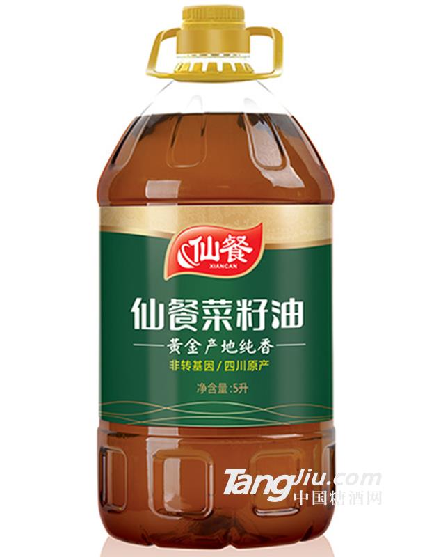 黄金产地纯香菜籽油-5L