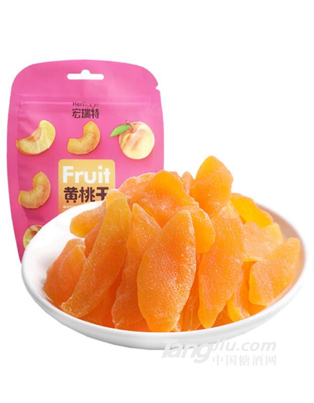 黄桃干桃子果脯果干蜜饯