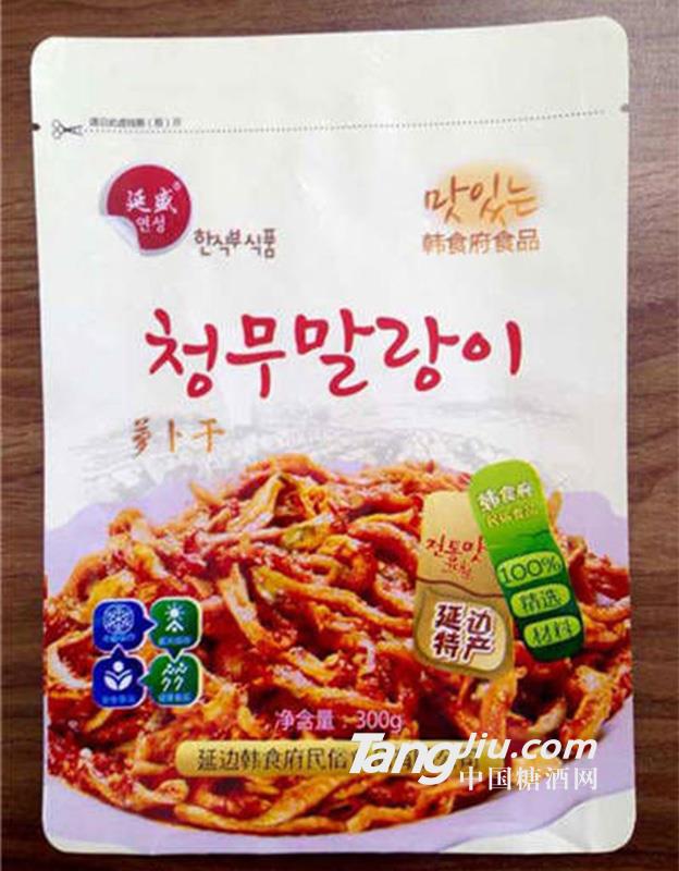 韩食府萝卜干300g