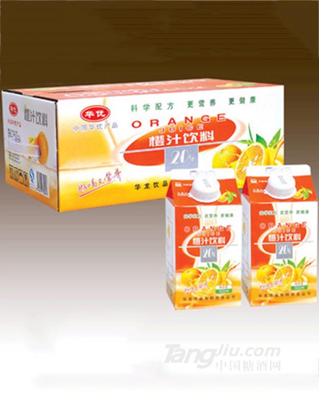 华龙橙汁 500ml