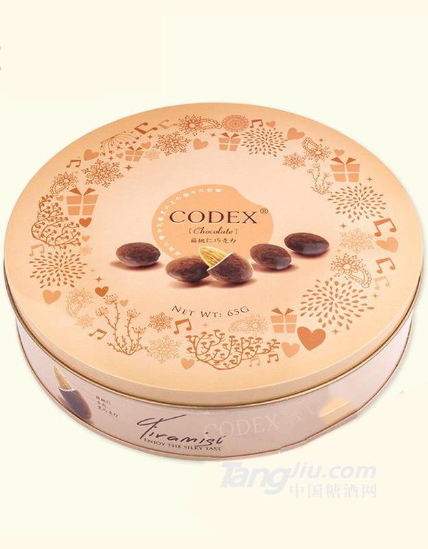 华巧CODEX库德士扁桃仁 铁盒装
