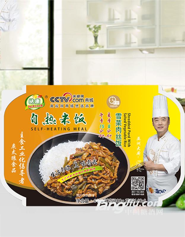 皓康 雪菜肉丝饭448g