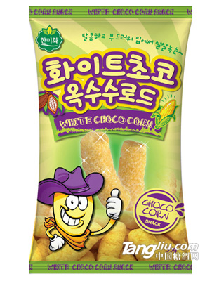 韩美禾白巧克力玉米脆条