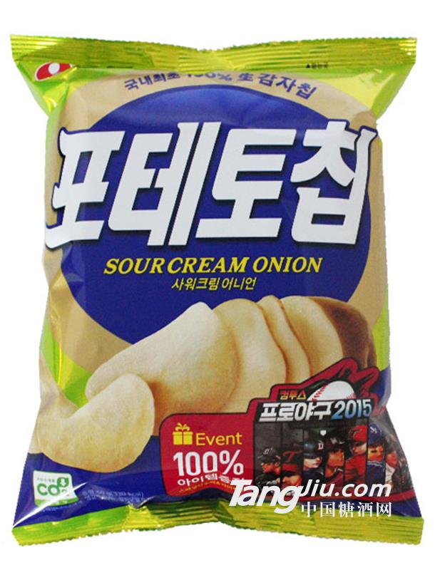 进口食品面食批发-膨化食品农心土豆薯片