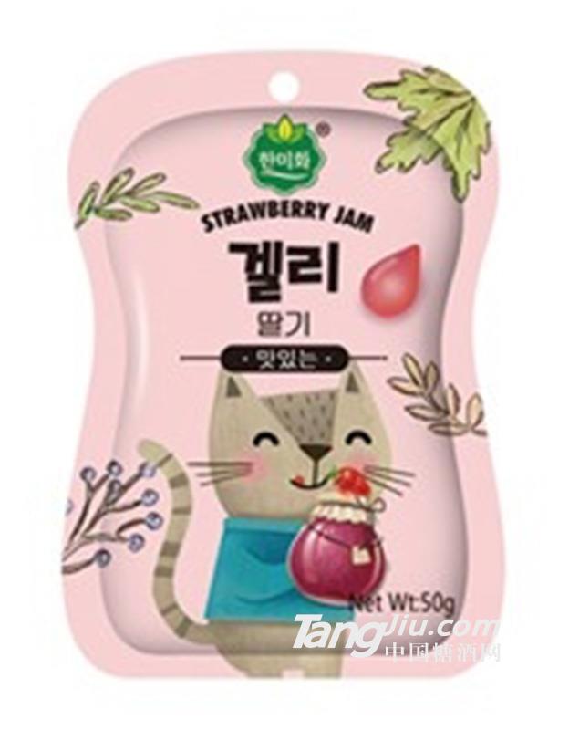 韩美禾草莓酱软糖50g