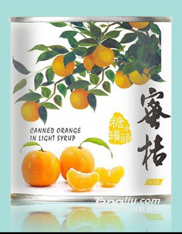 糖水桔子罐头-312g