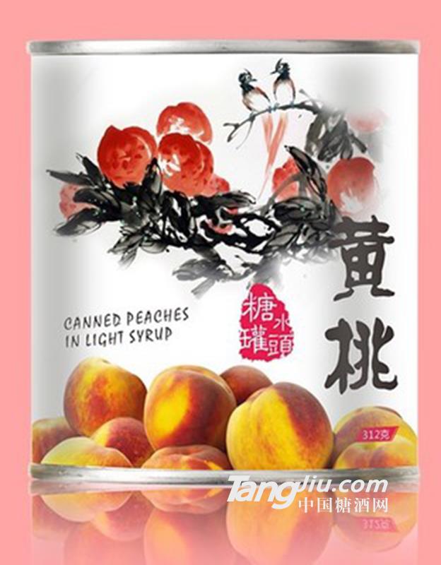 糖水黄桃罐头-312g