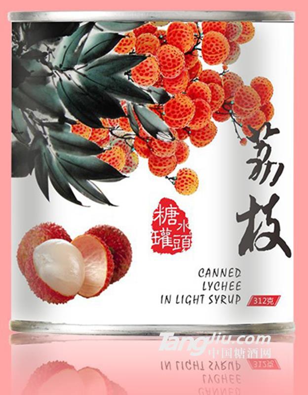 糖水荔枝罐头-312g