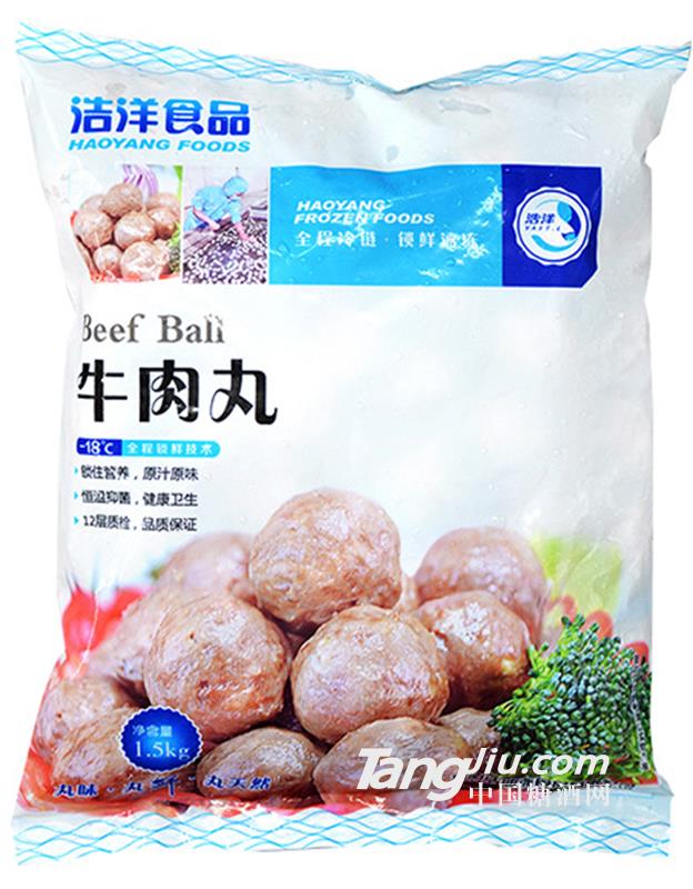 浩洋速冻牛肉丸-1500g