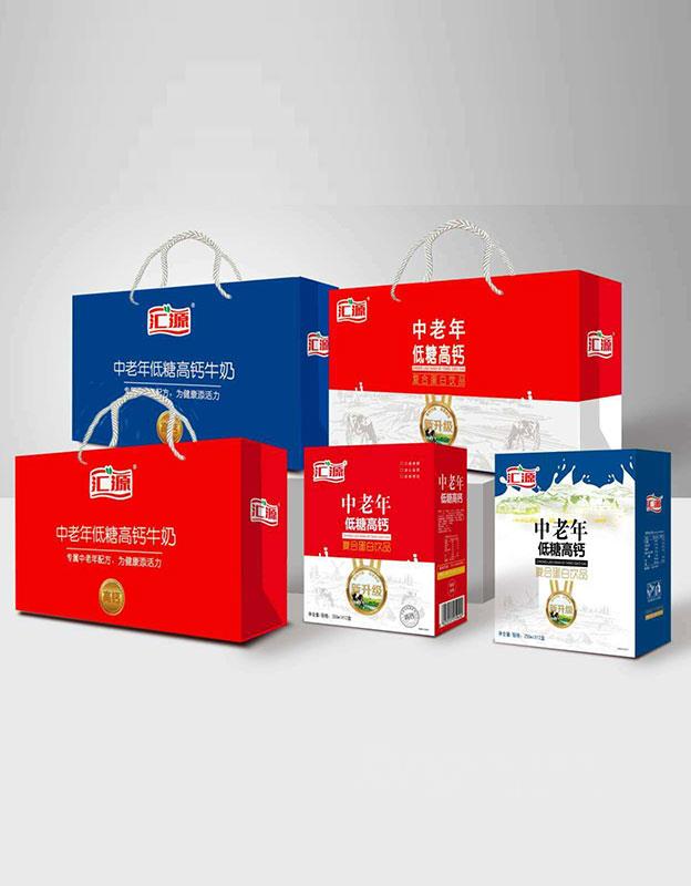 汇源中老年低糖高钙牛奶饮品