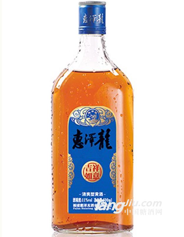 惠泽龙清爽型黄酒500ml