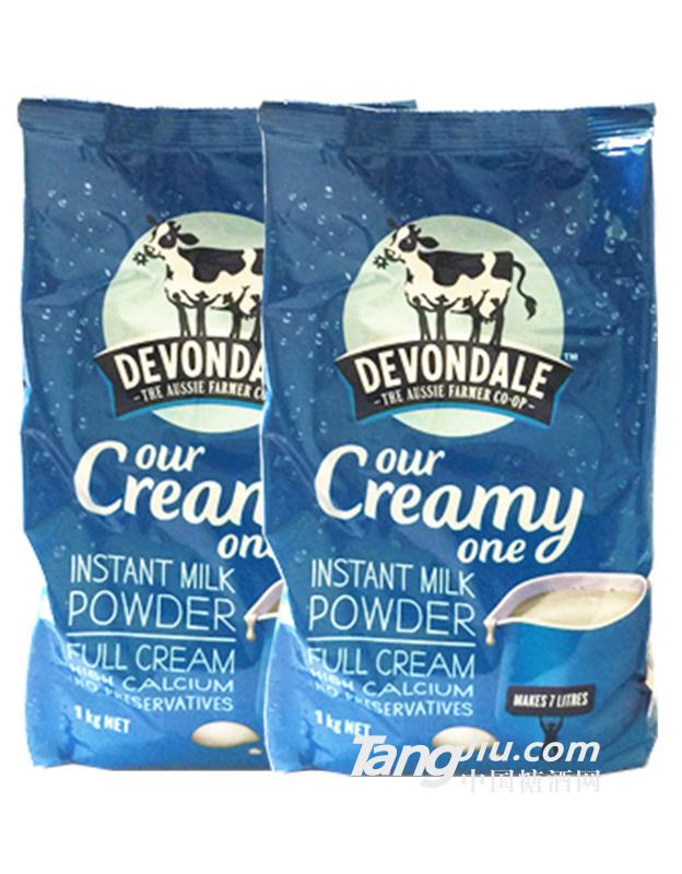 澳洲进口Devondale德运高钙全脂奶粉-1kg
