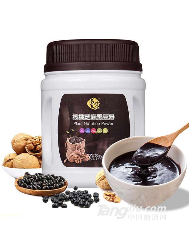 长食坊-核桃芝麻黑豆粉-480g