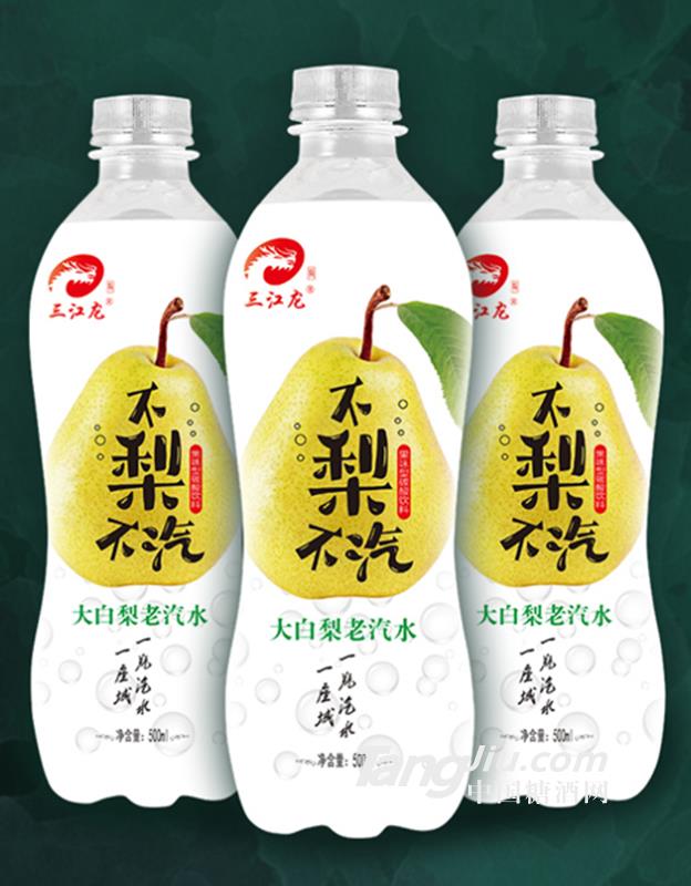 三江龙大白梨老汽水500ml