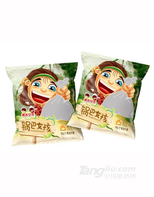 锅巴女孩烧烤味锅巴